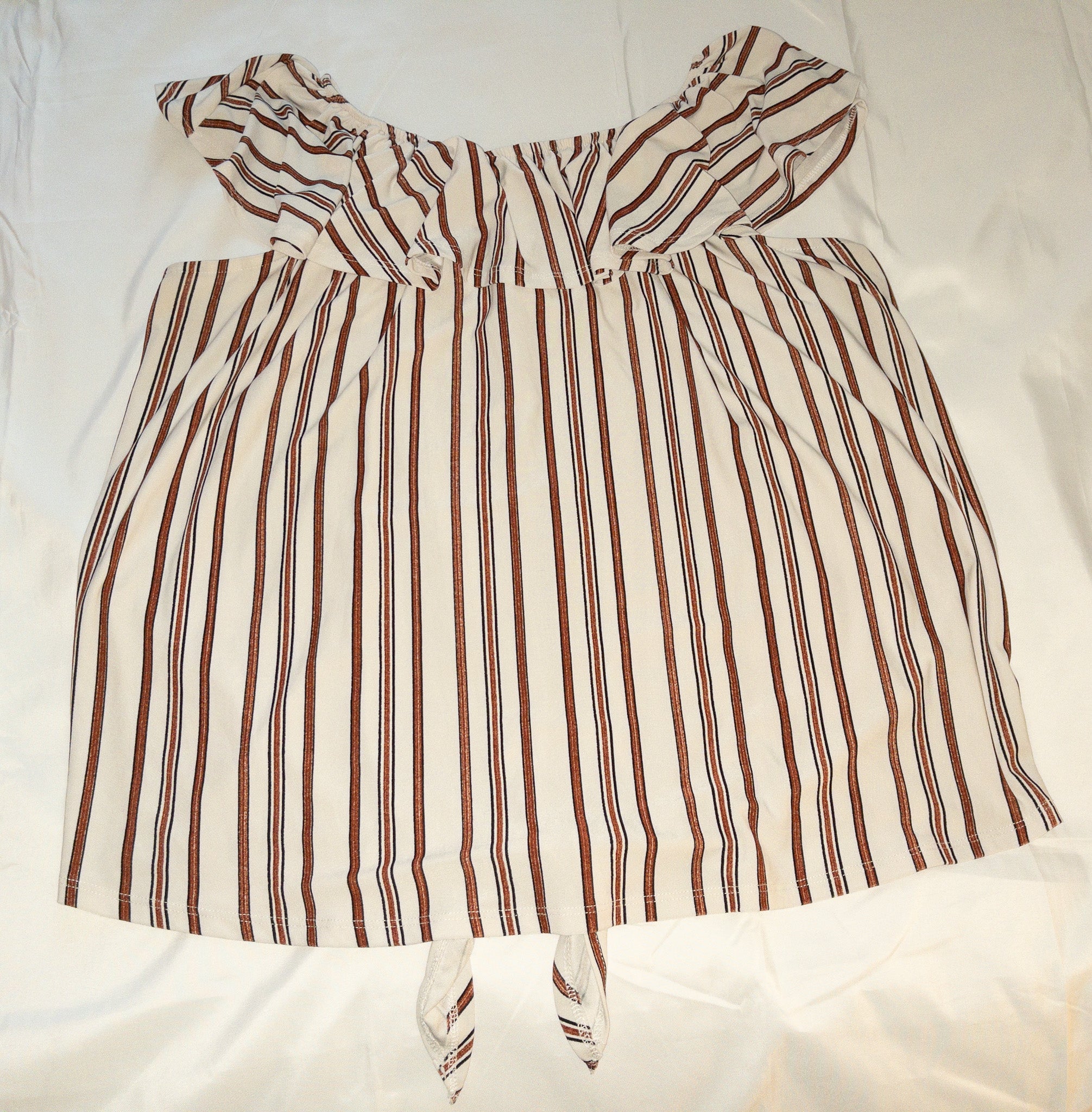 Polera manga corta estampada marca Lily Morgan talla XL