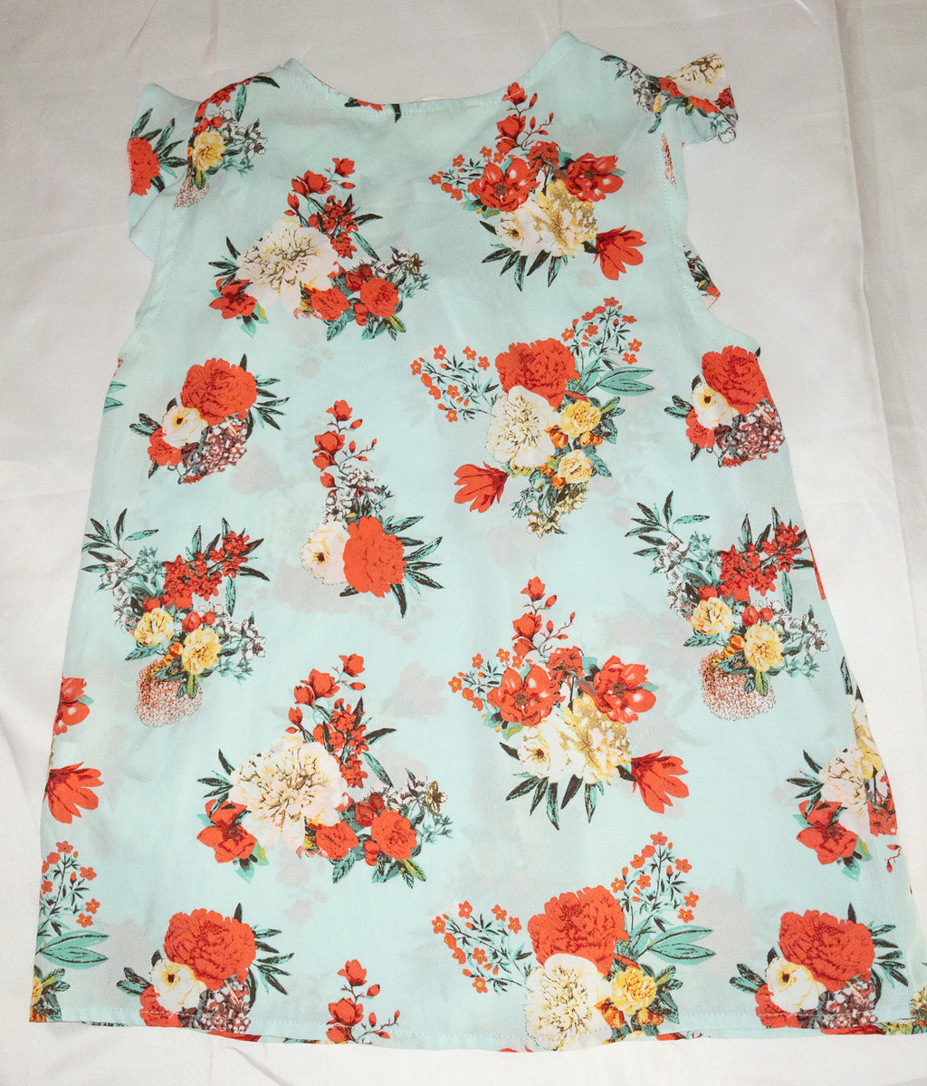 Blusa sin mangas estampada marca Urban Kids talla XS