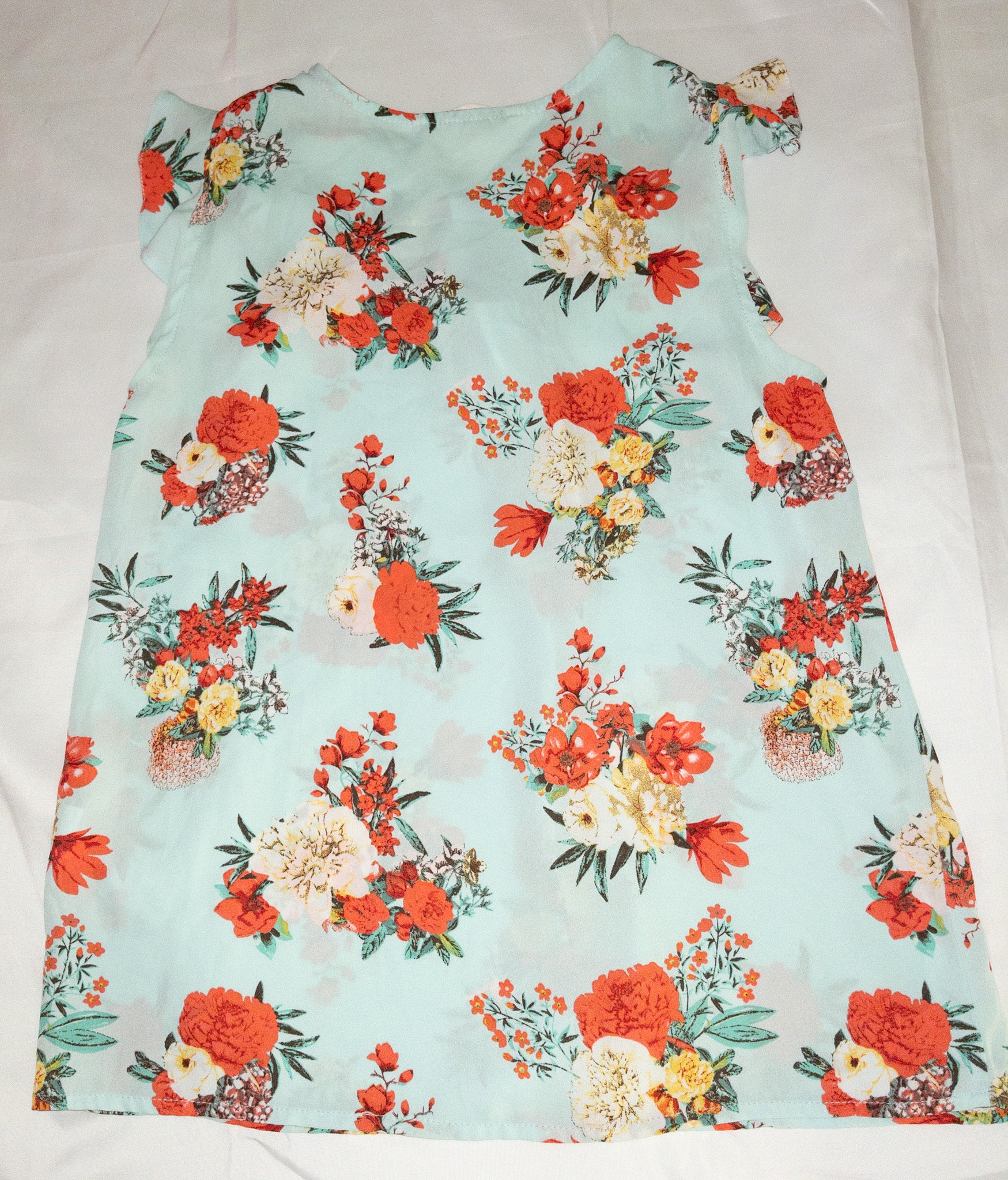 Blusa sin mangas estampada marca Urban Kids talla XS