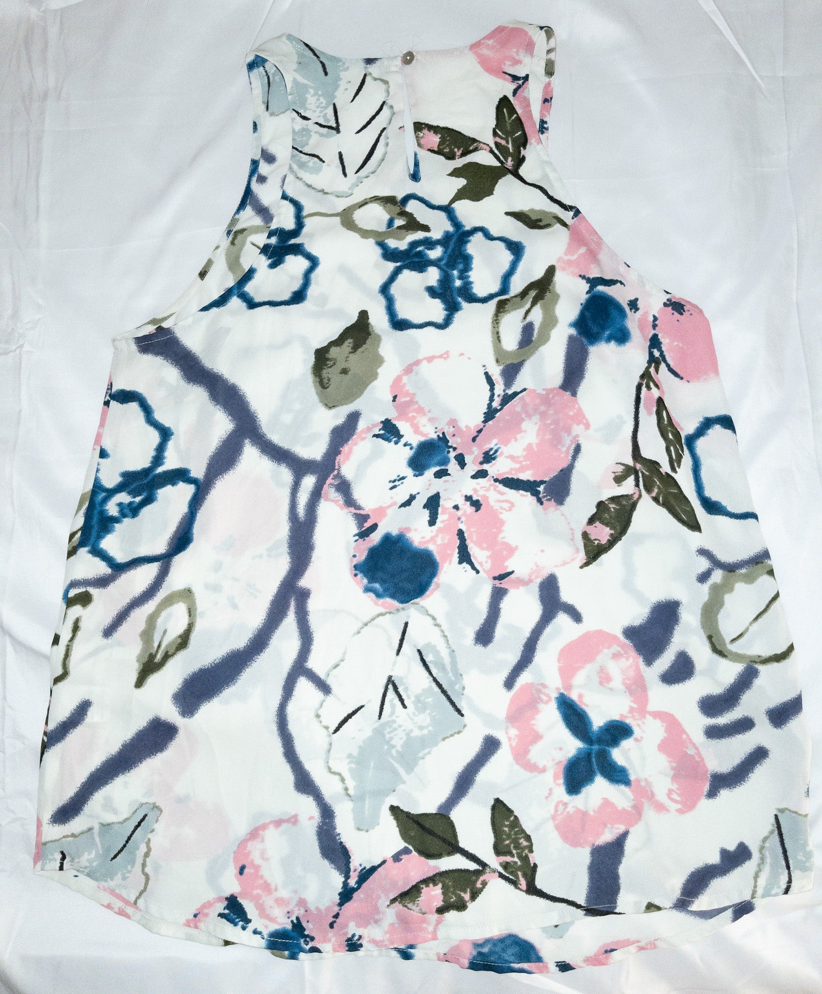 Polera estampada marca Violet Claire talla M