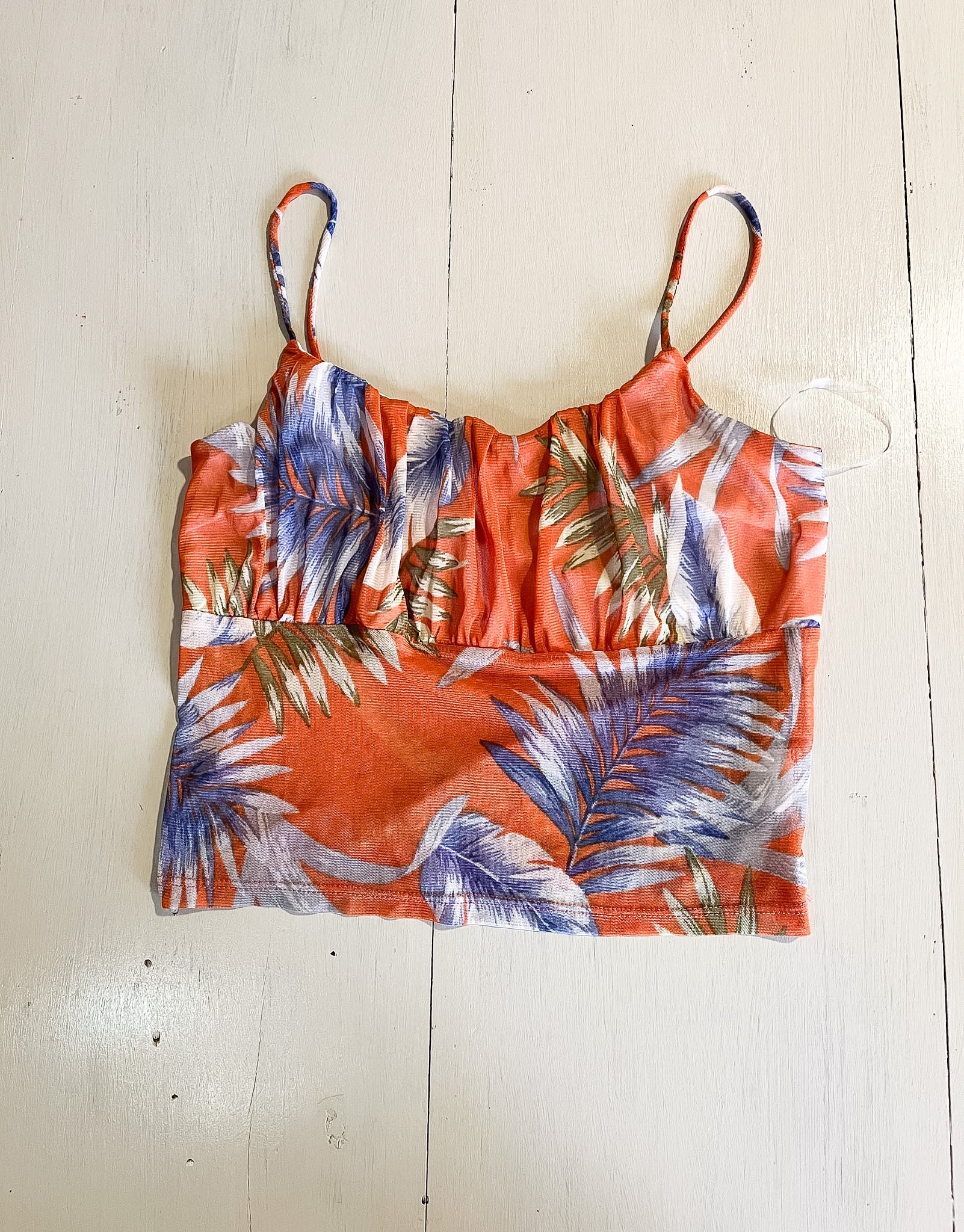 Top estampado marca Shelly talla M