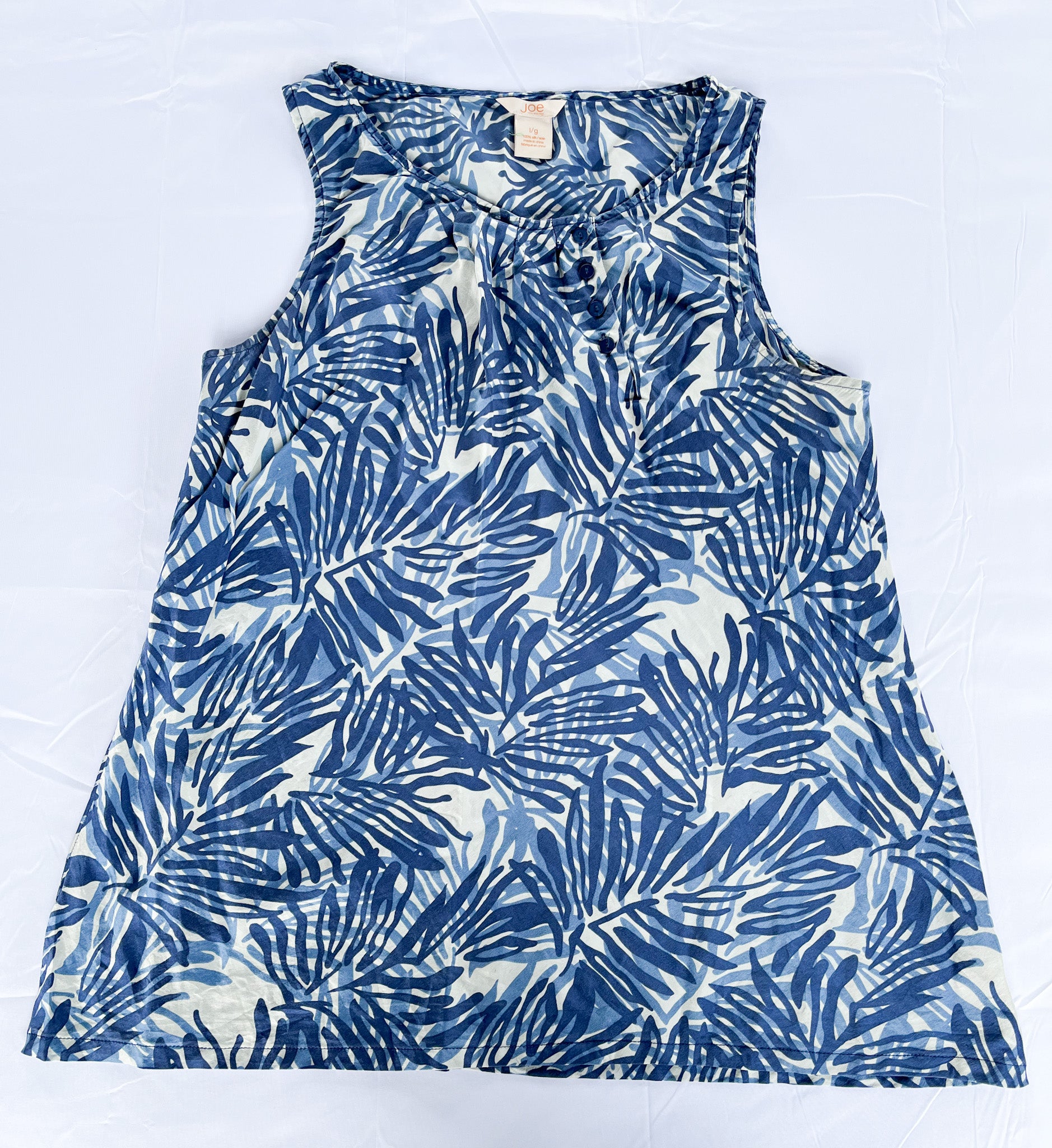 Polera estampada marca Joe talla L