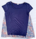 Polera estampada marca Thyme talla M