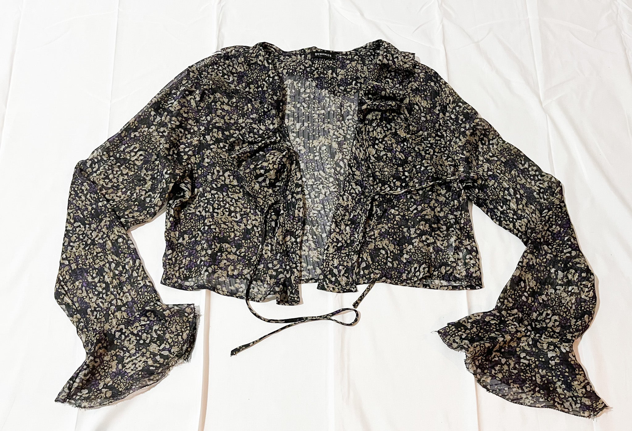 Chaleco/tapado estampado marca Dynamite talla L