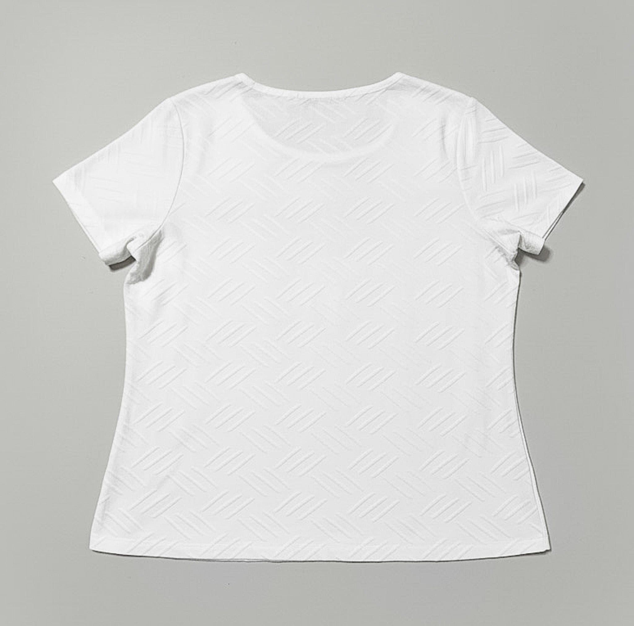 Polera manga corta color blanco marca Tanjay talla S