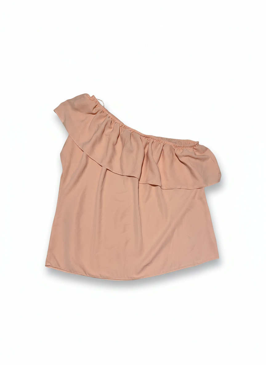 Polera rosa marca Streetwear Society talla L