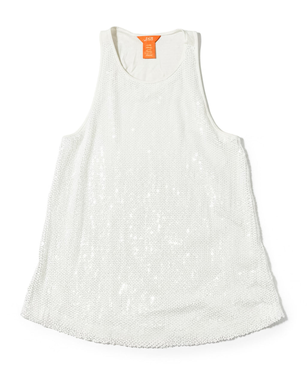 Polera sin mangas color blanco marca Joe talla M