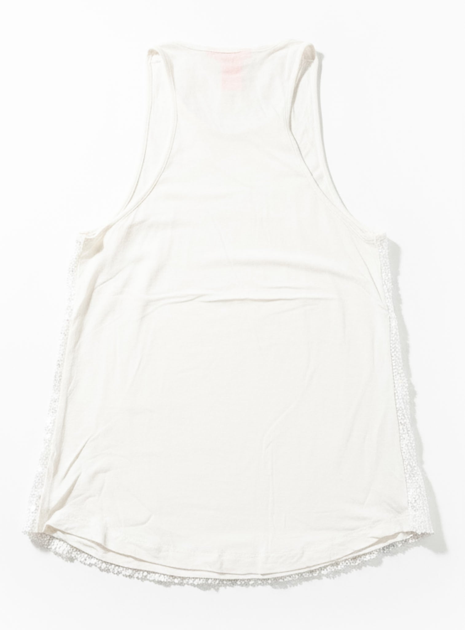 Polera sin mangas color blanco marca Joe talla M