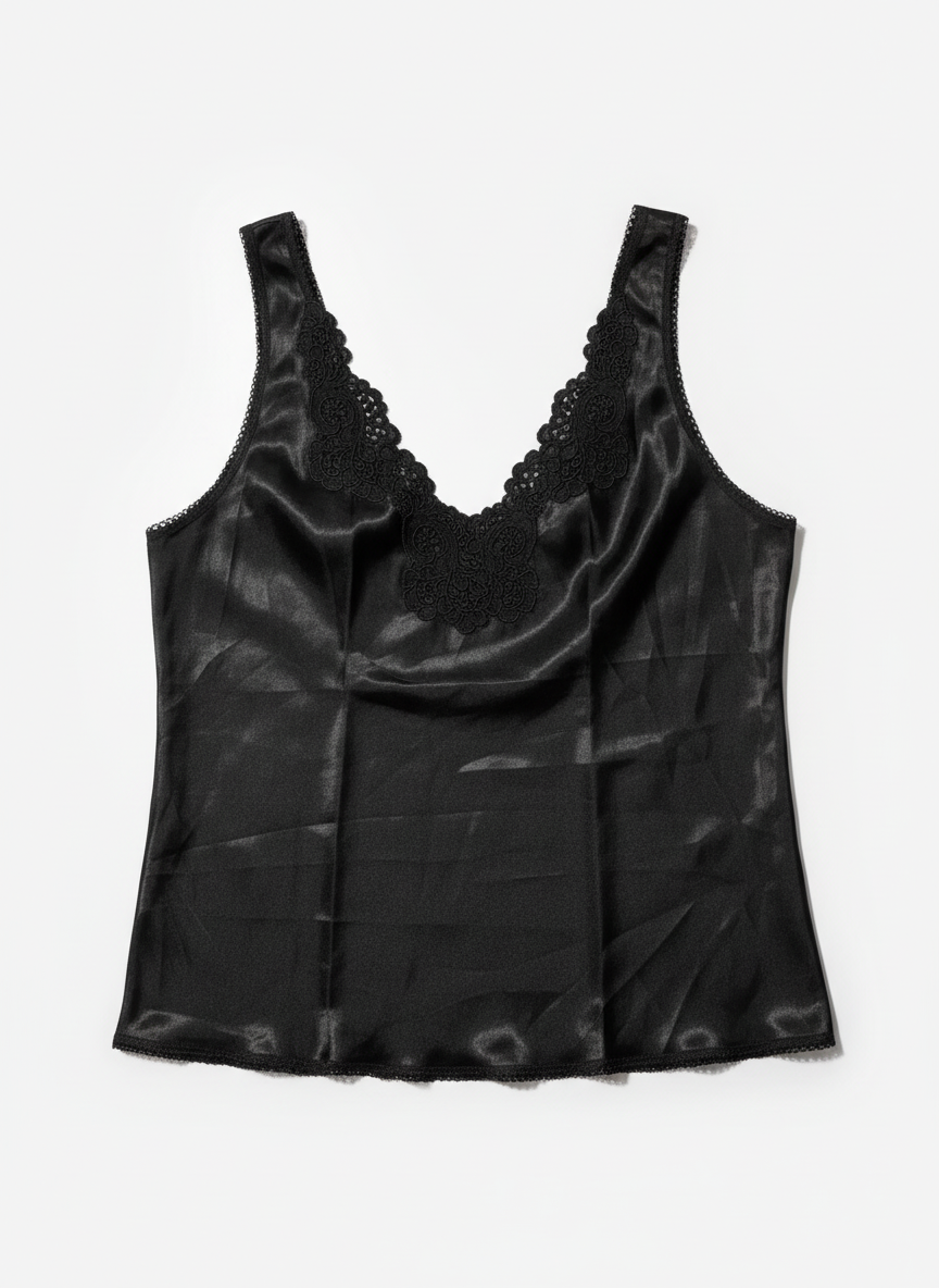 Polera negra marca Linda talla S