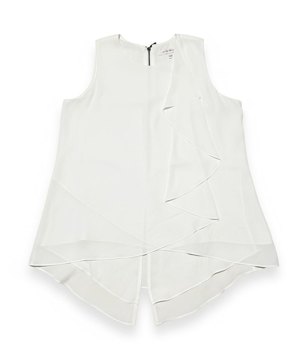 Polera blanca marca Peter Nygard talla M
