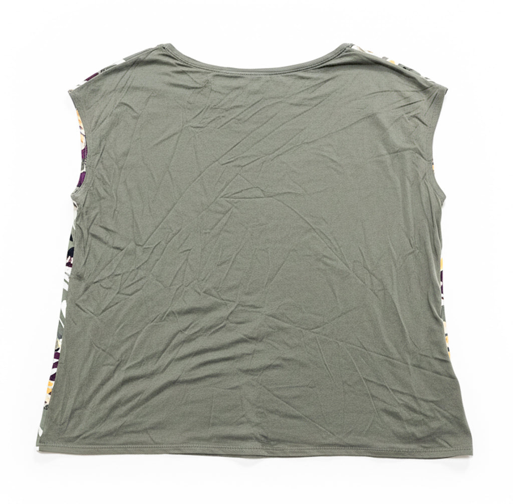 Polera sin mangas estampada marca Reitmans talla XL