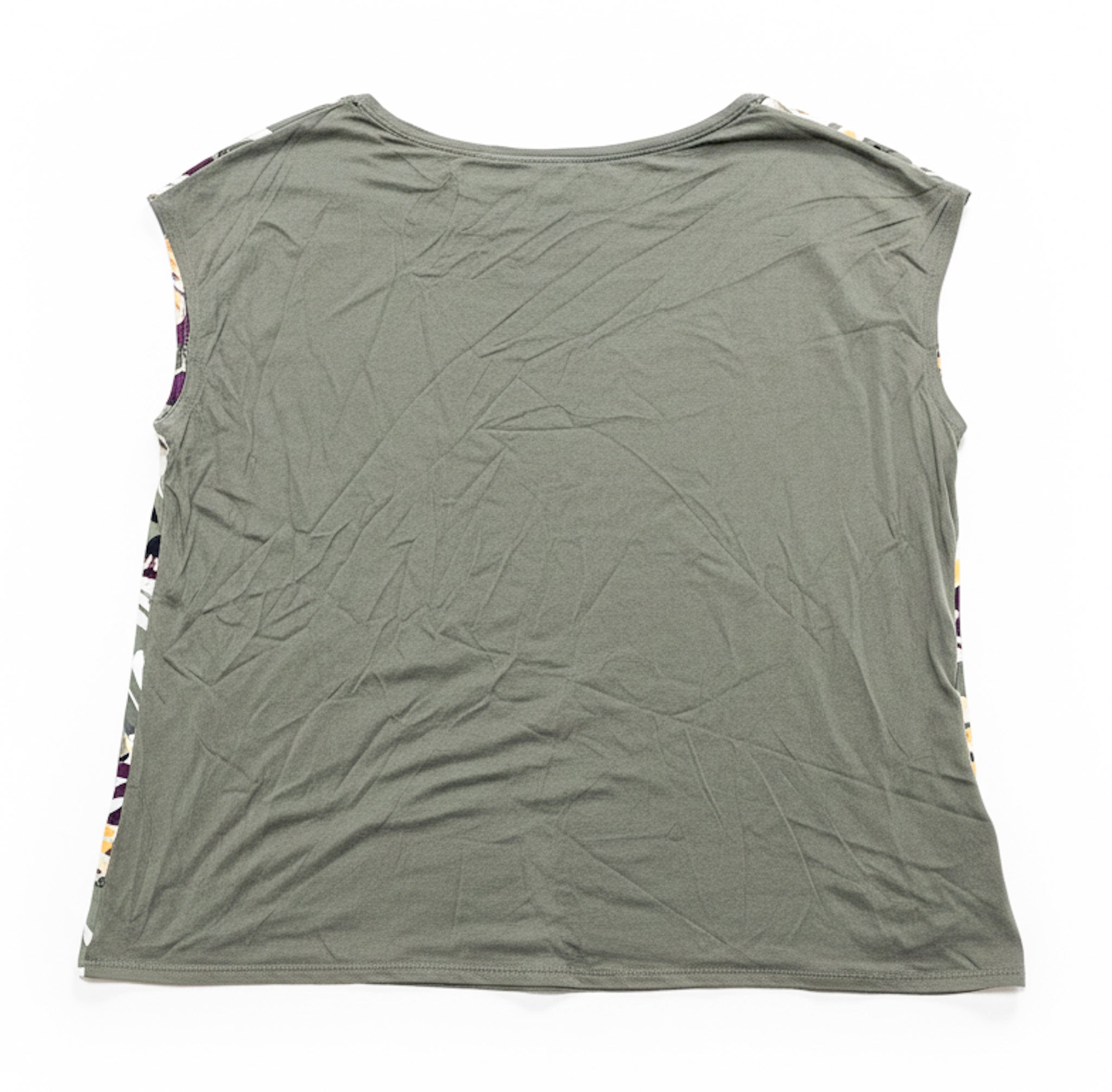 Polera sin mangas estampada marca Reitmans talla XL