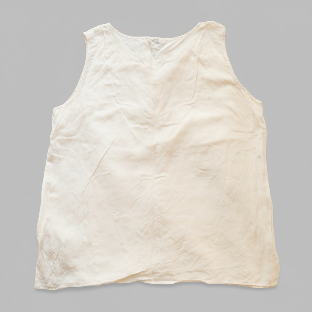 Polera manga corta blanca marca Milano talla M