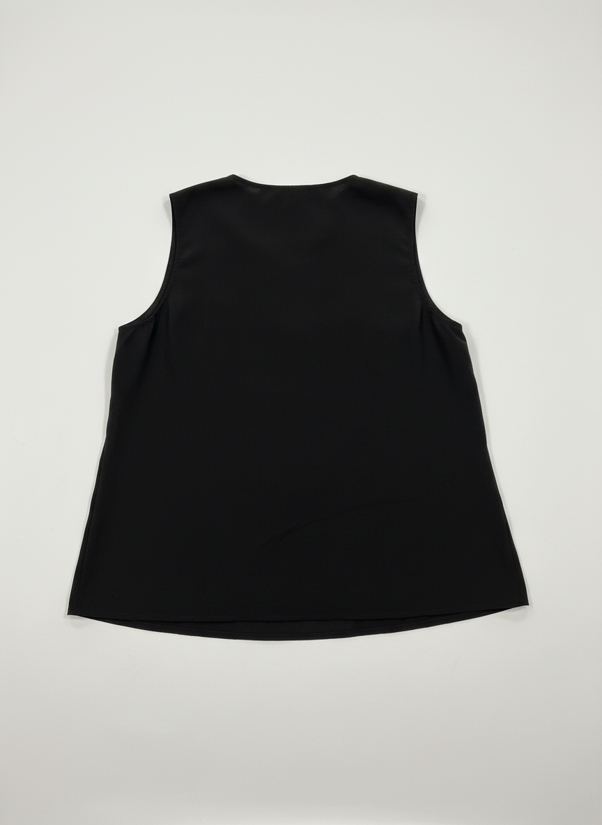 Blusa sin mangas color negro marca Joe Fresh talla L