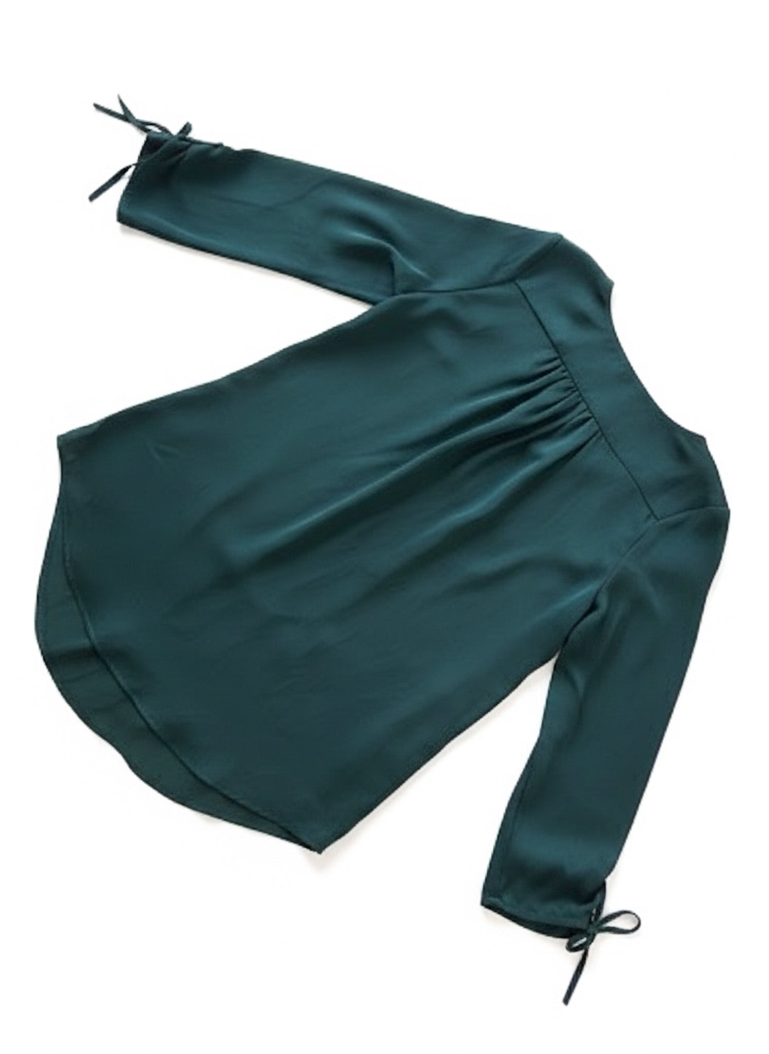 Blusa manga larga verde marca Rickis talla S/M