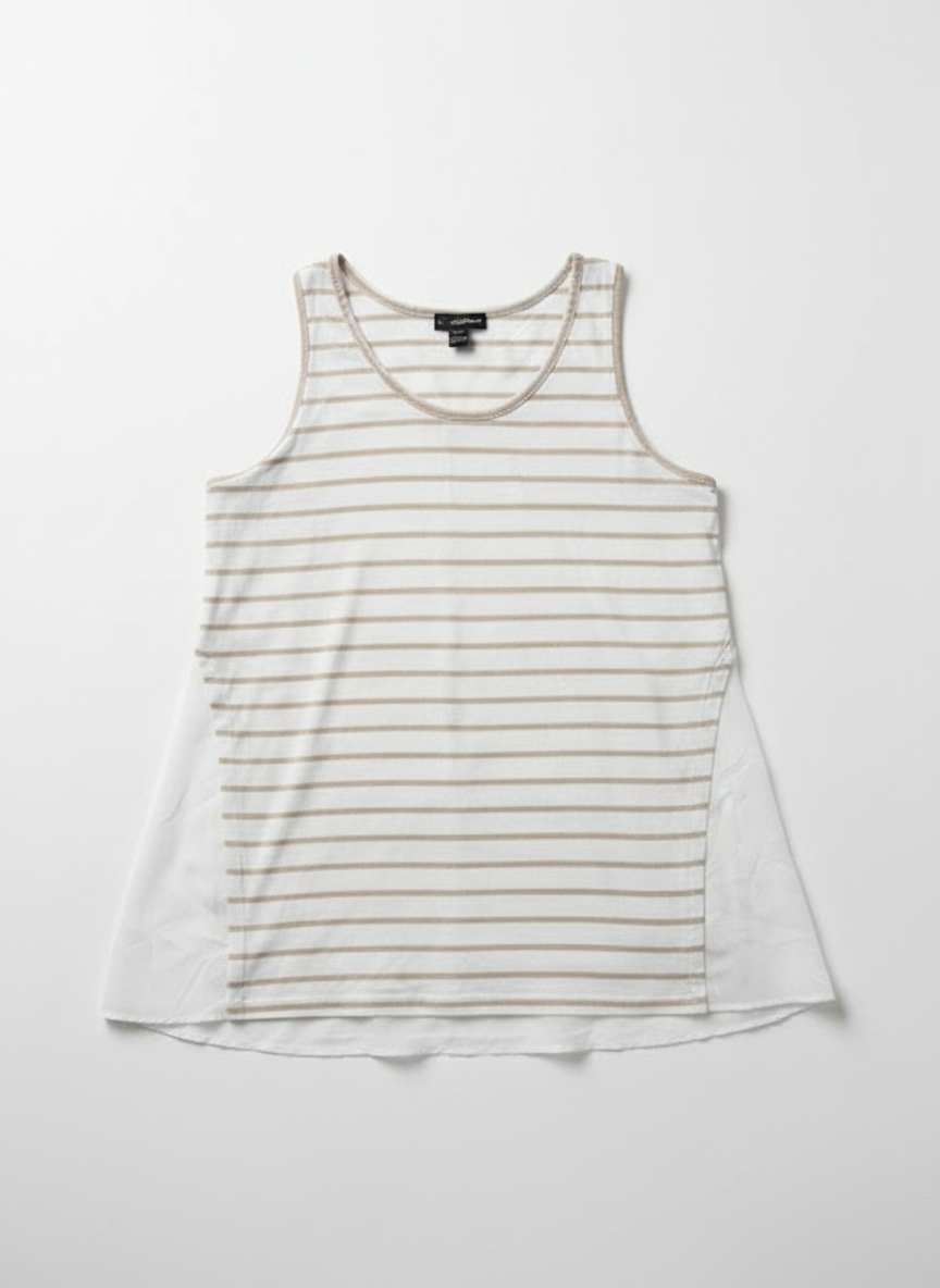 Polera sin mangas estampada marca Jordache talla XL