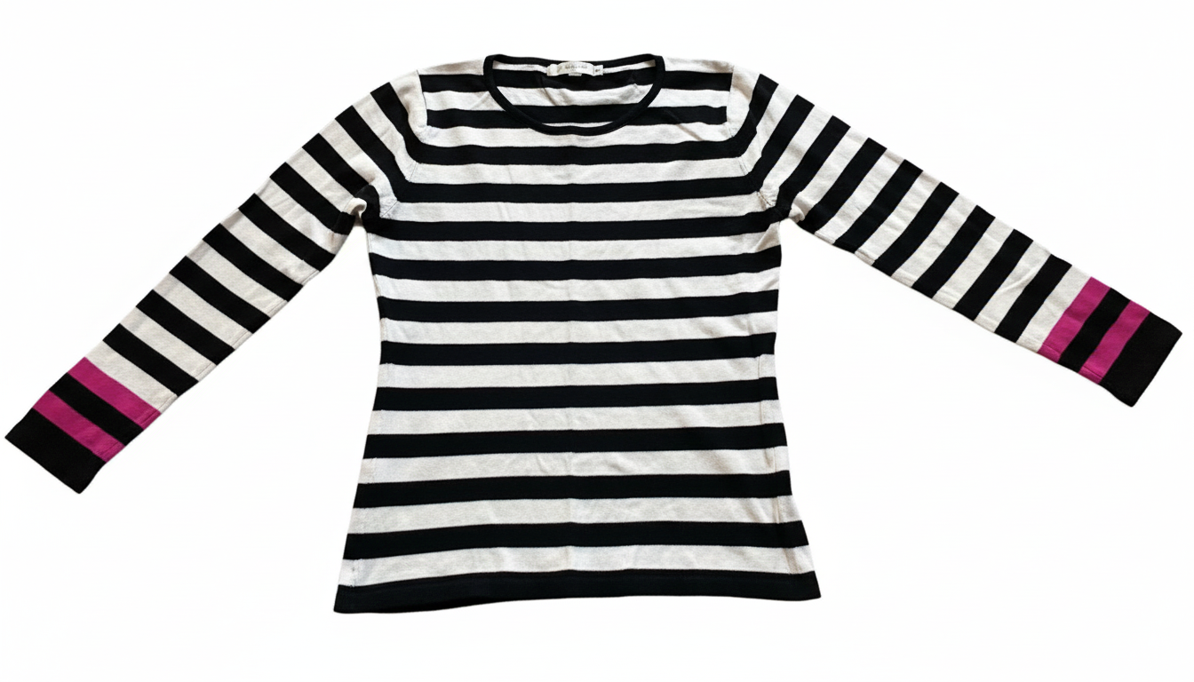 Suéter estampado a rayas marca My Jewellery talla S/M