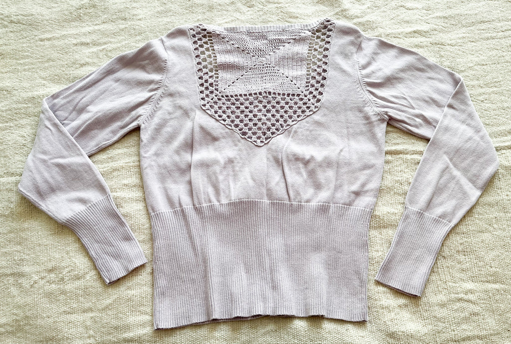 Chaleco color lila marca Culture talla L