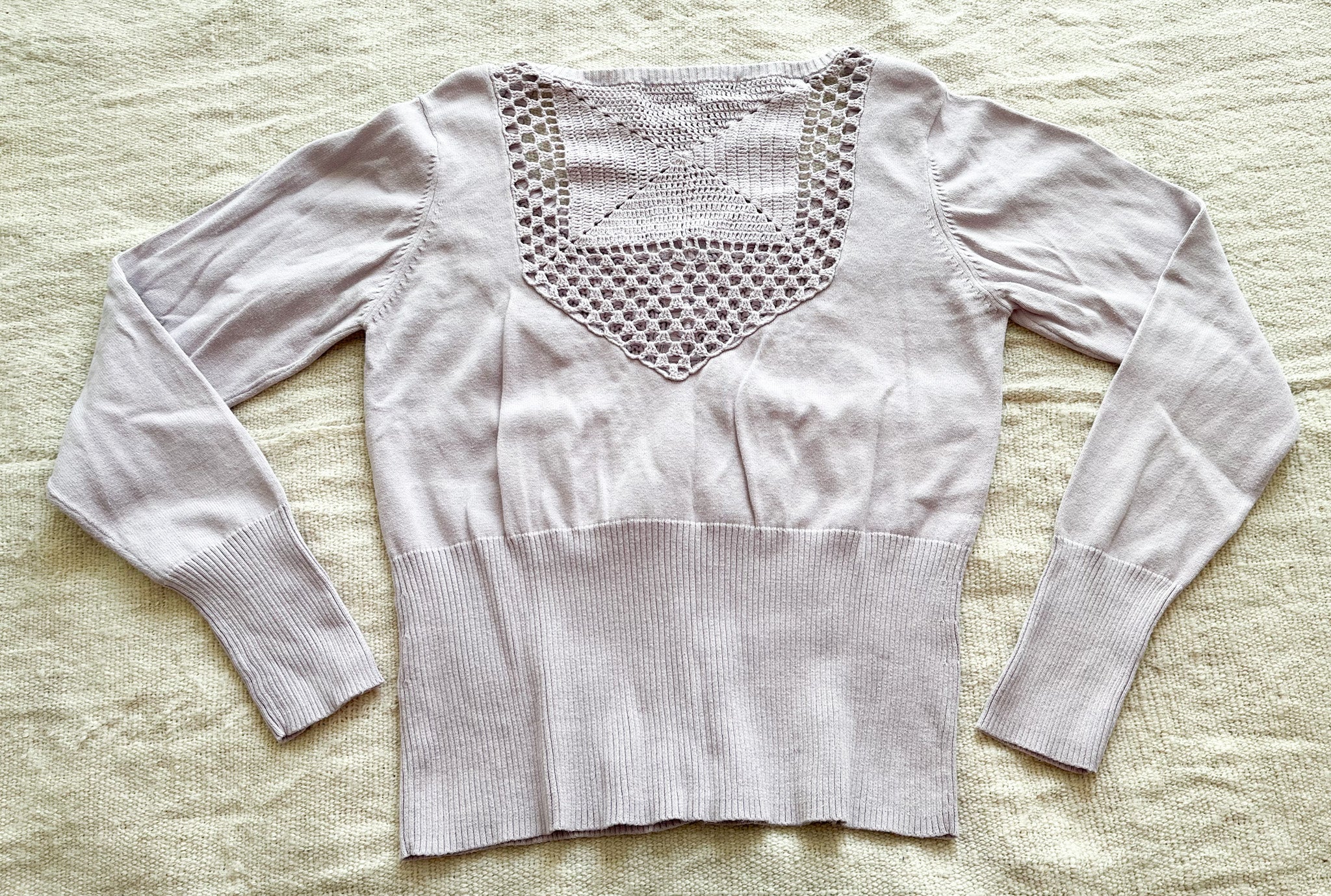 Chaleco color lila marca Culture talla L