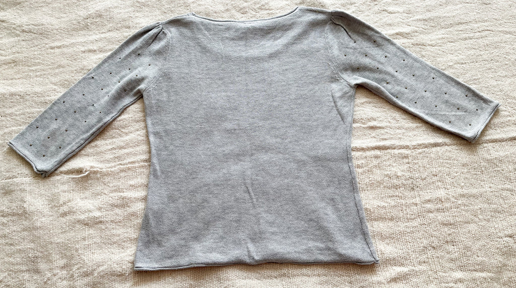 Suéter gris marca Sweewe talla S
