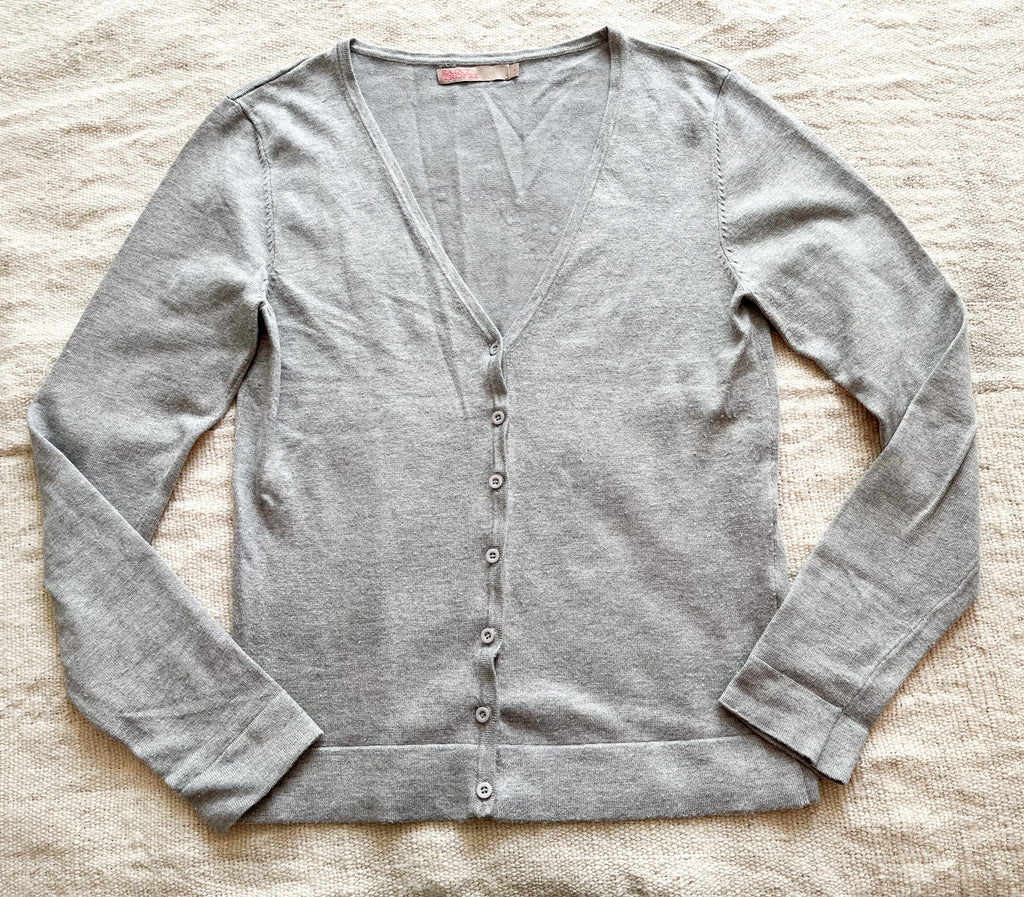 Chaleco gris marca Saint Tropez talla M