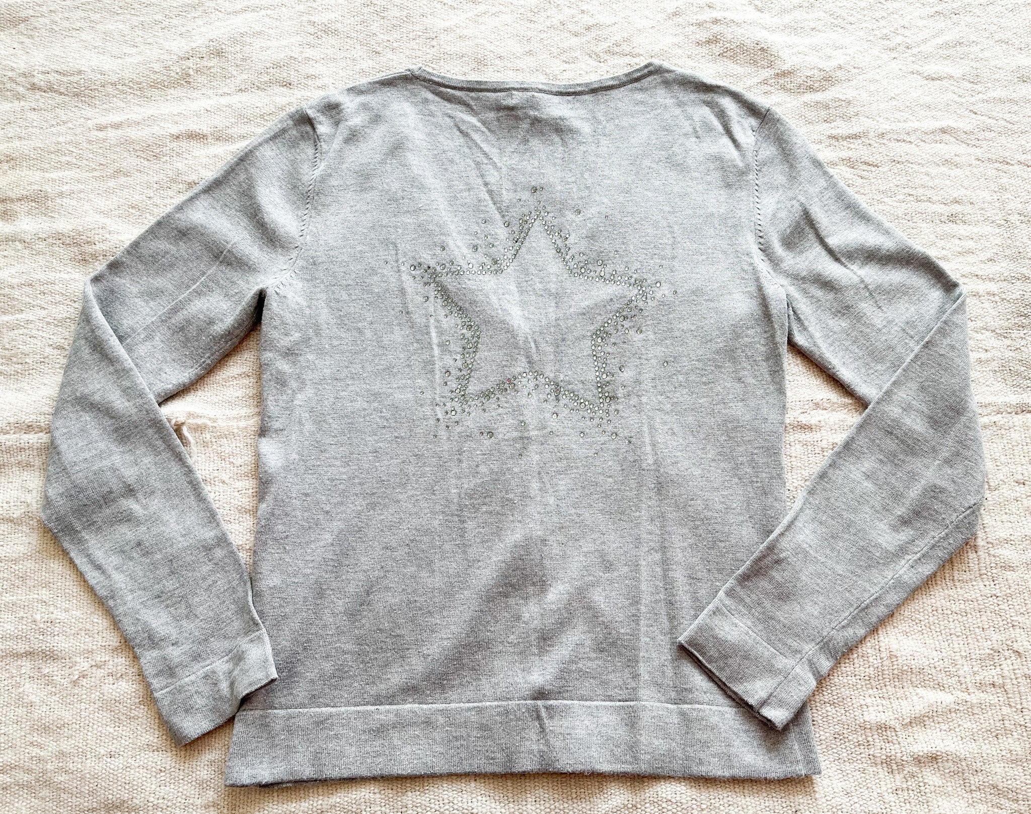 Chaleco gris marca Saint Tropez talla M