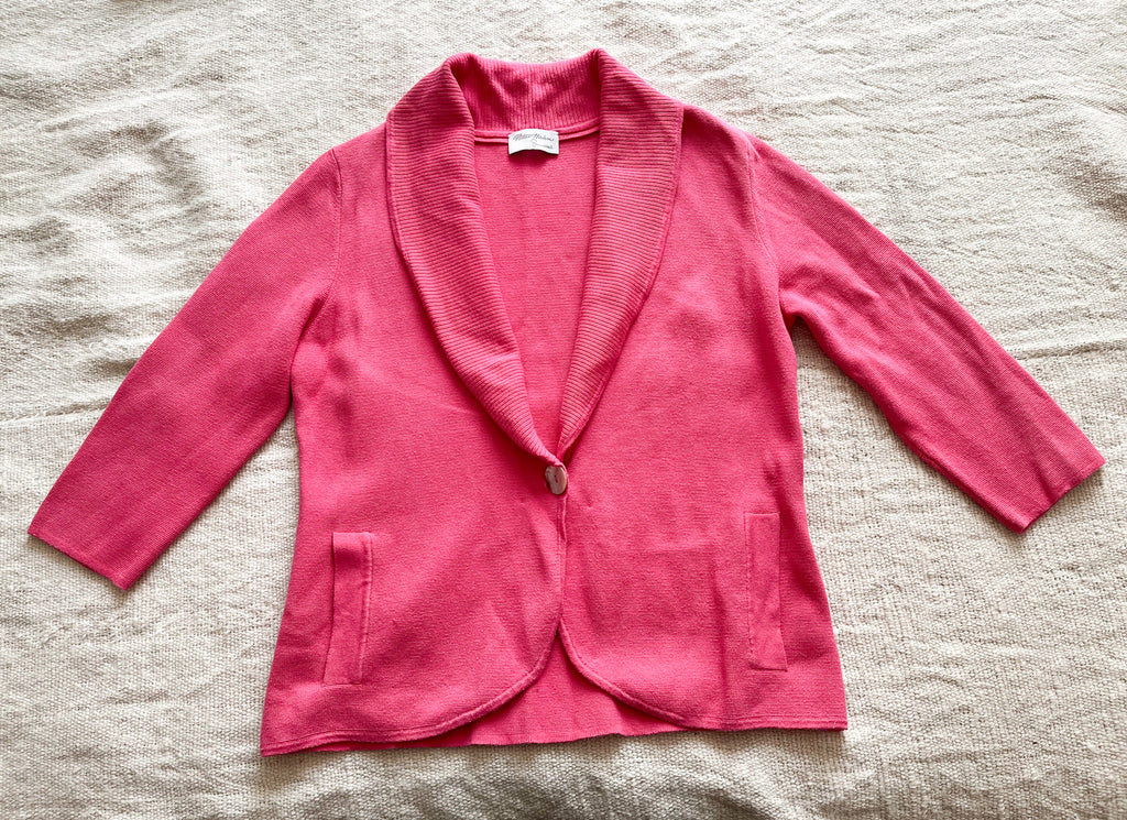 Chaleco fucsia marca Peter Hahn talla S