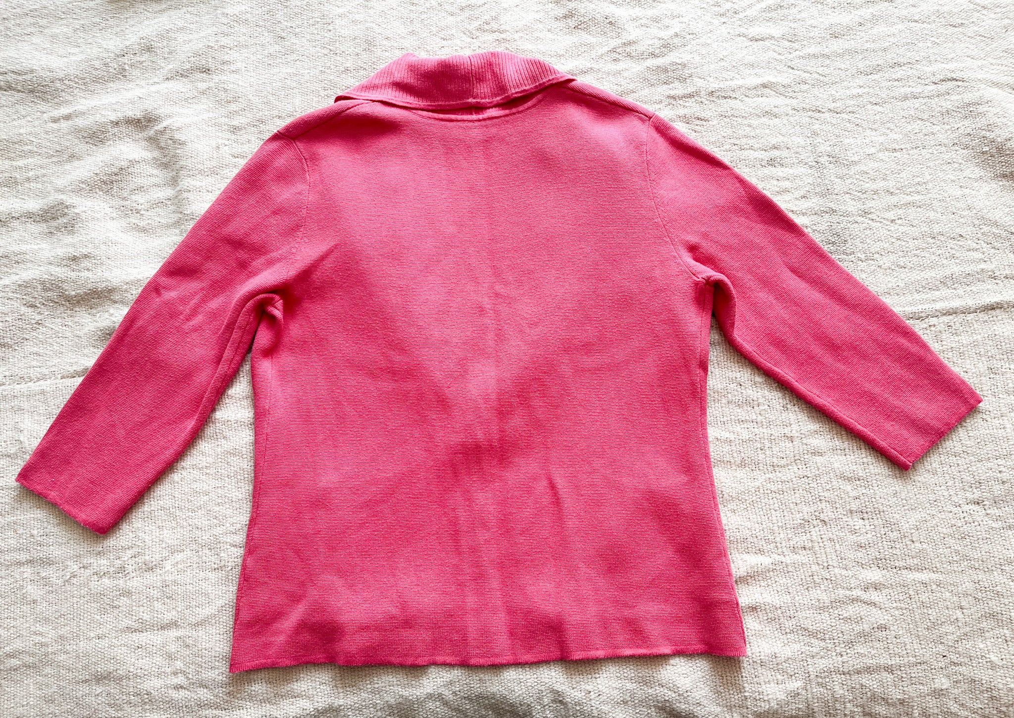 Chaleco fucsia marca Peter Hahn talla S