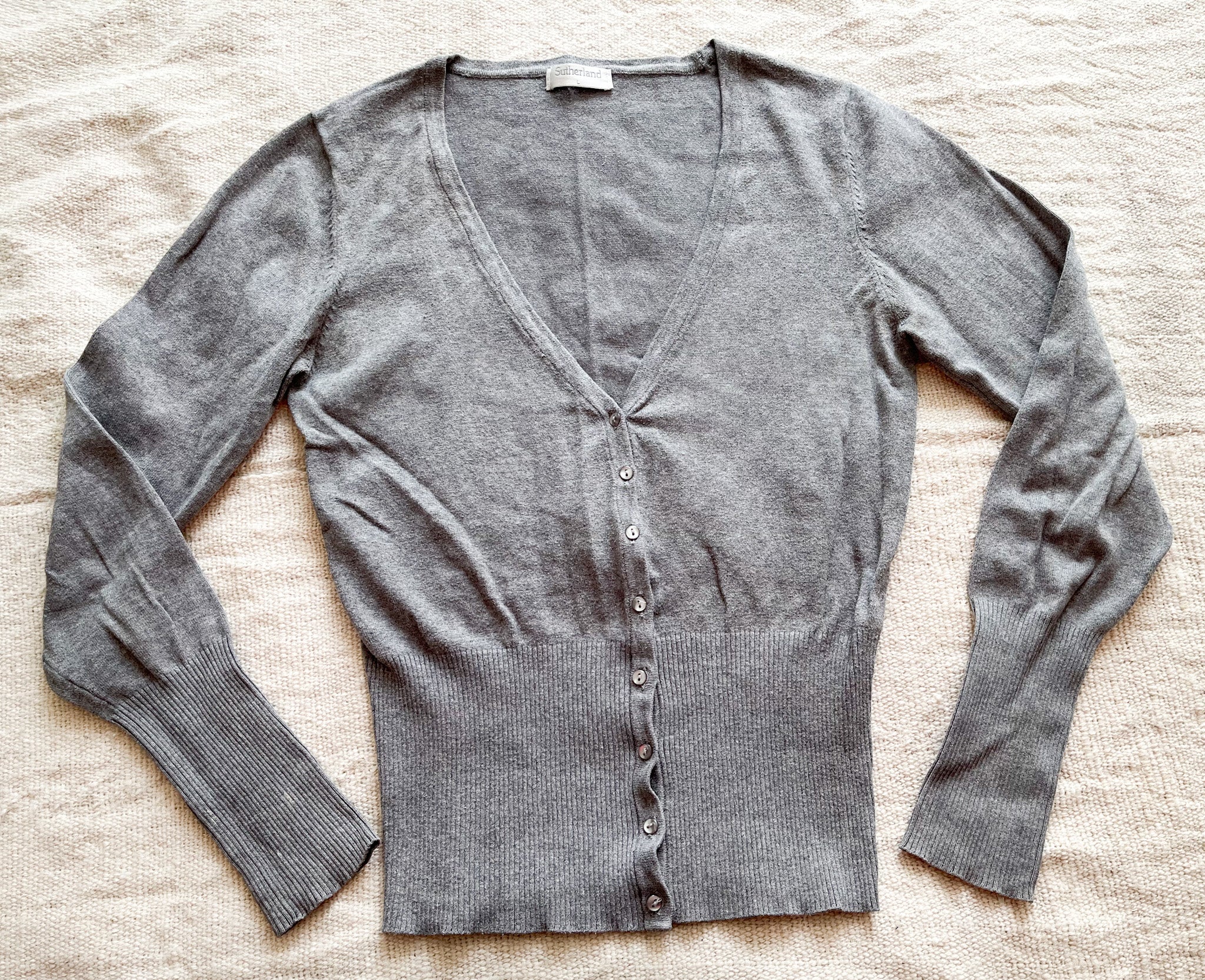 Chaleco gris marca Sutherland talla L