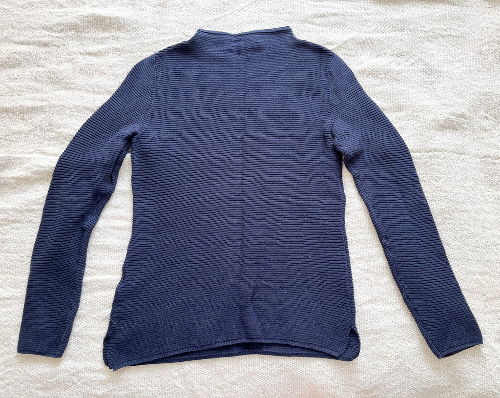 Suéter azul marino marca Esprit talla S